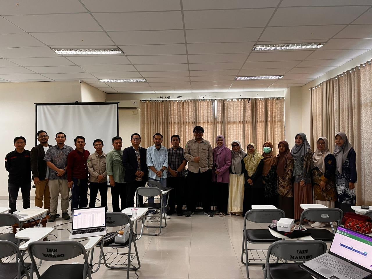 Rapat Penginputan CPL dan CPMK SIAKAD IAIN Manado